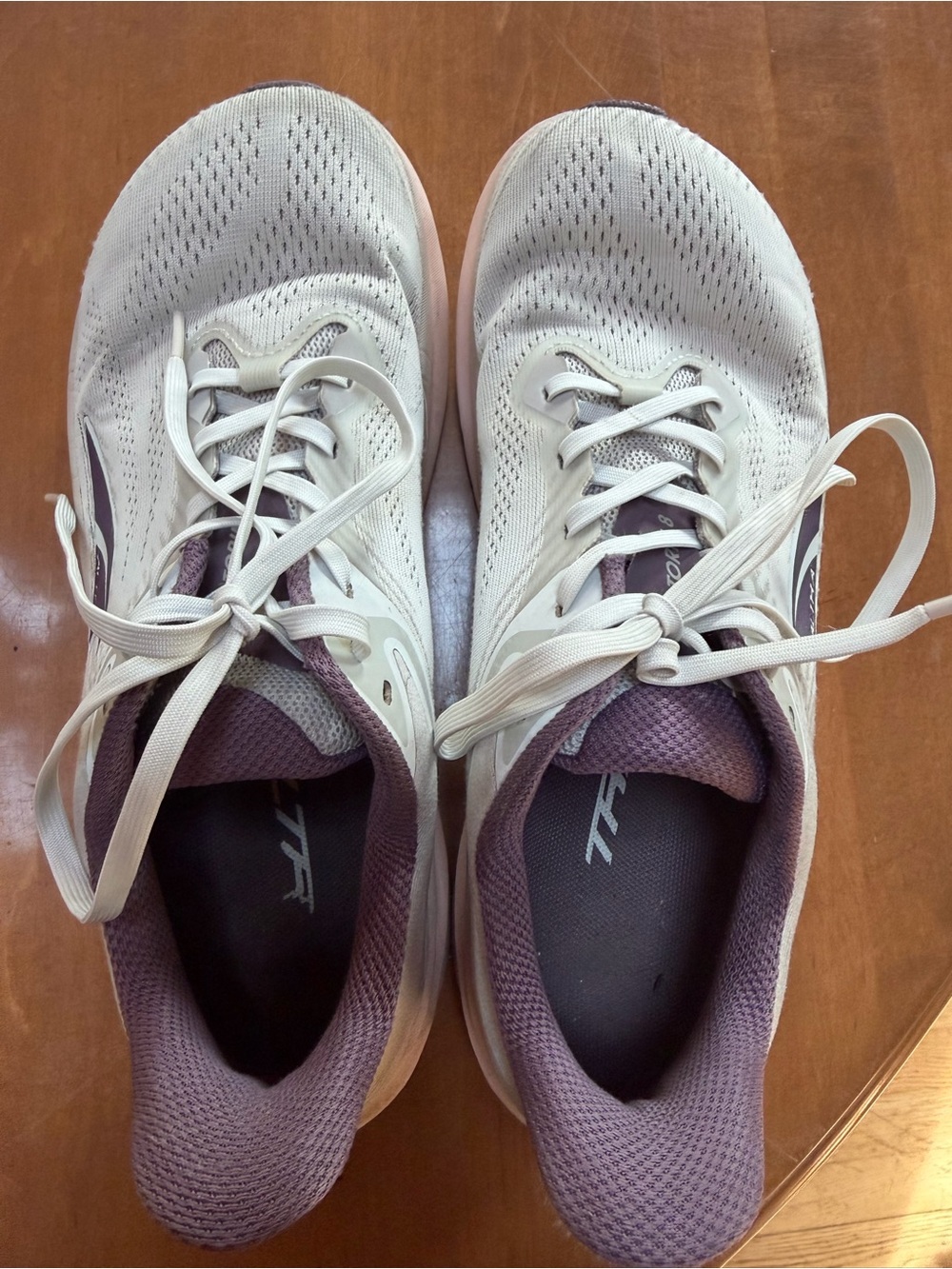 Altra Women's Running Sneakers in Grey White and Mauve